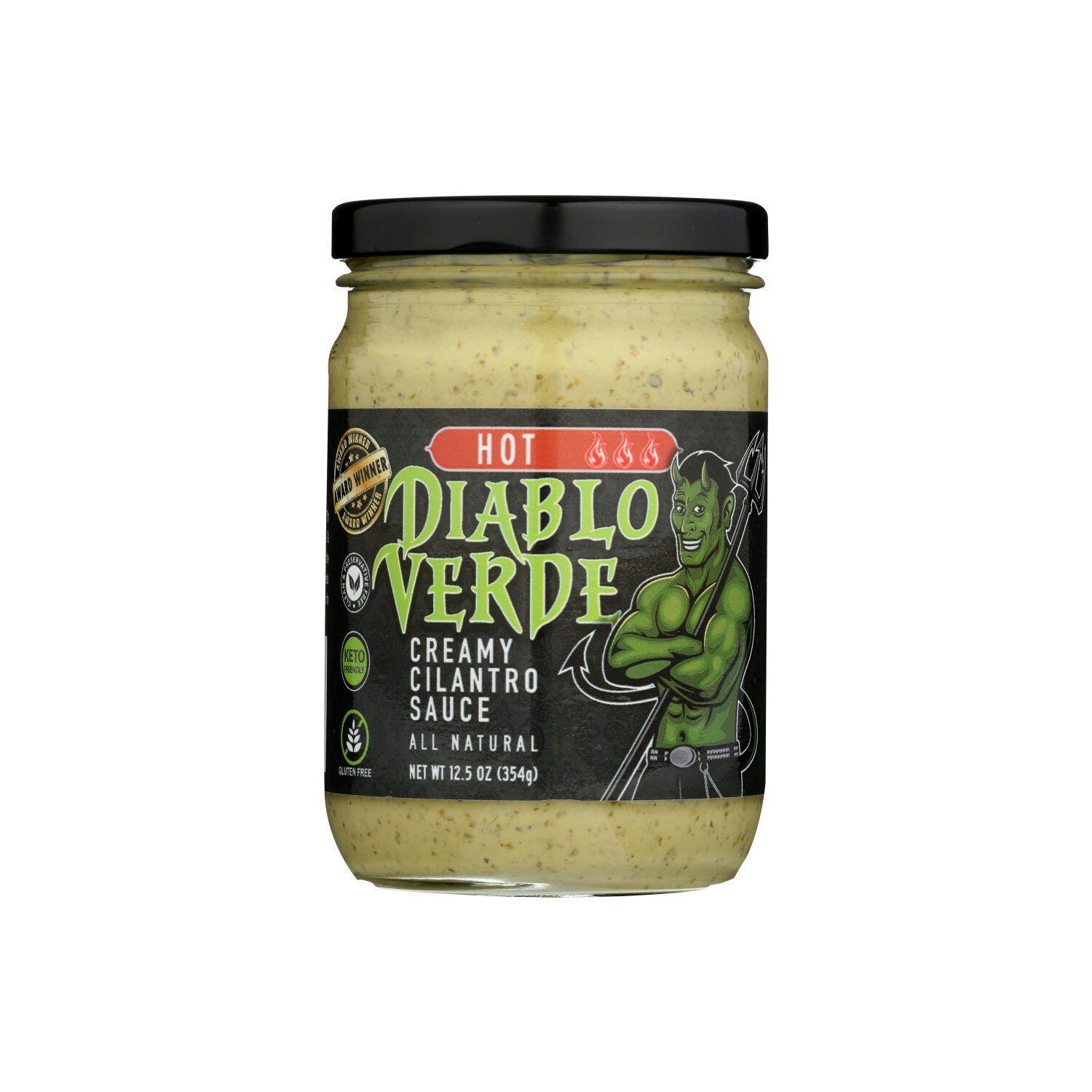 Diablo Verde Sauce Cilantro Hot - 12.5 Ounce Image 1 of 2