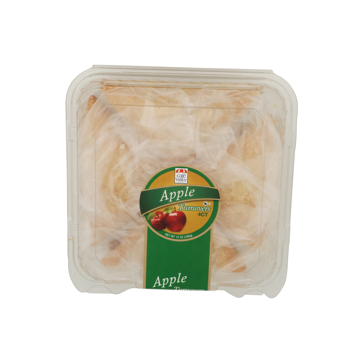 Cafe Valley Bakery Apple Turnover - 3 Ounce - 4 Count Image 1 of 4