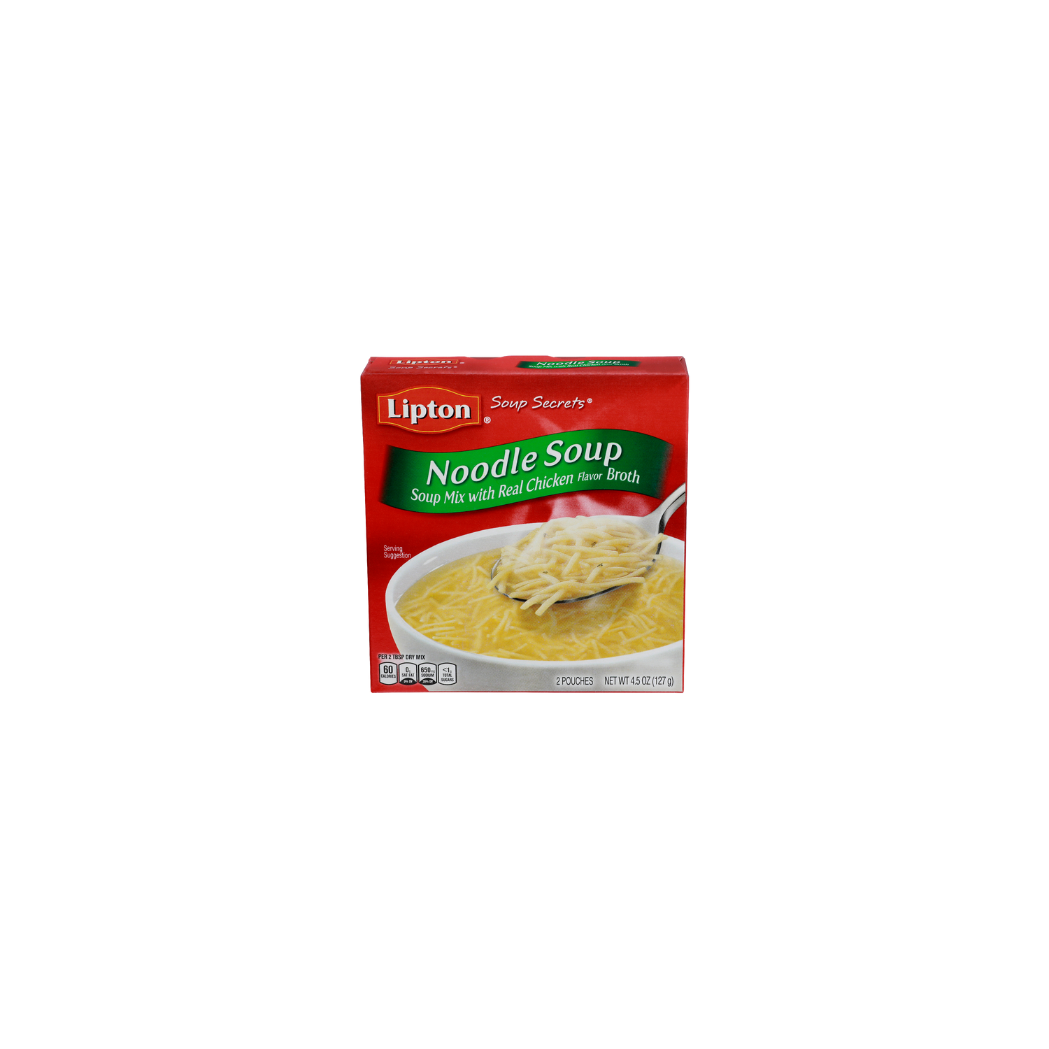 Lipton Soup Secrets Soup Mix With Real Chicken Flavor Broth Secrets Noodle - 2.25 Ounce - 2 Count Image 1 of 4