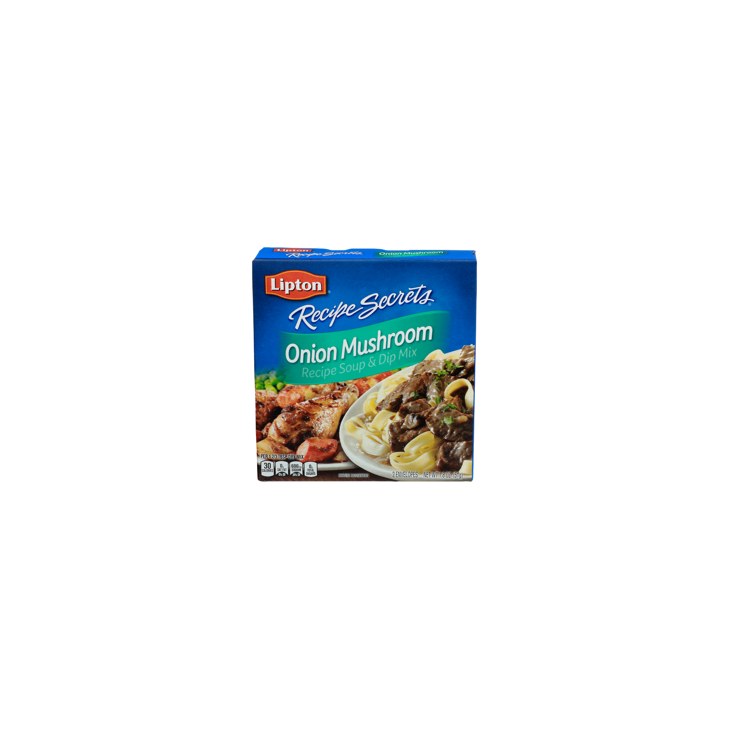 Lipton Recipe Secrets Soup & Dip Mix Onion Mushroom - 0.9 Ounce - 2 Count Image 1 of 4
