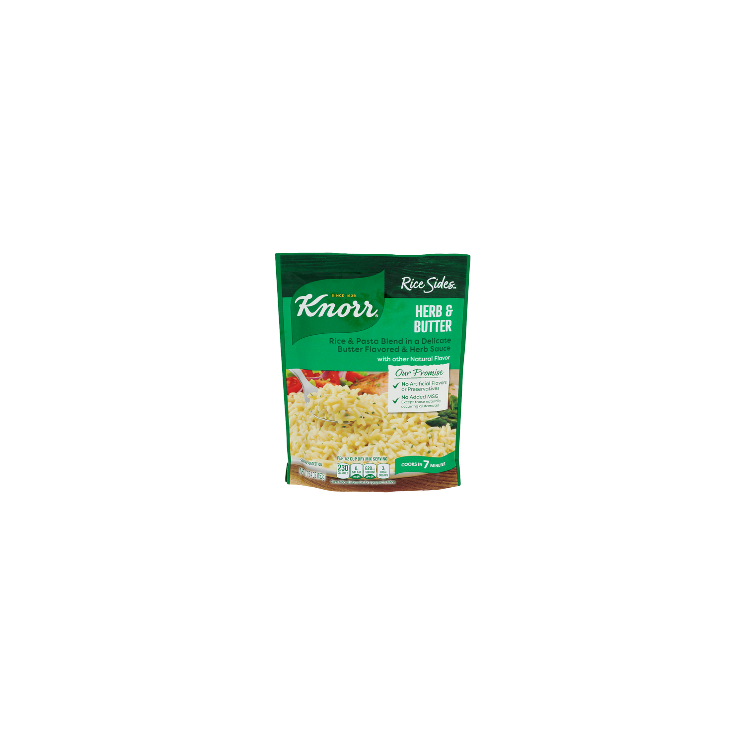 Knorr Herb & Butter Rice Sides - 5.4 Ounce Image 1 of 4