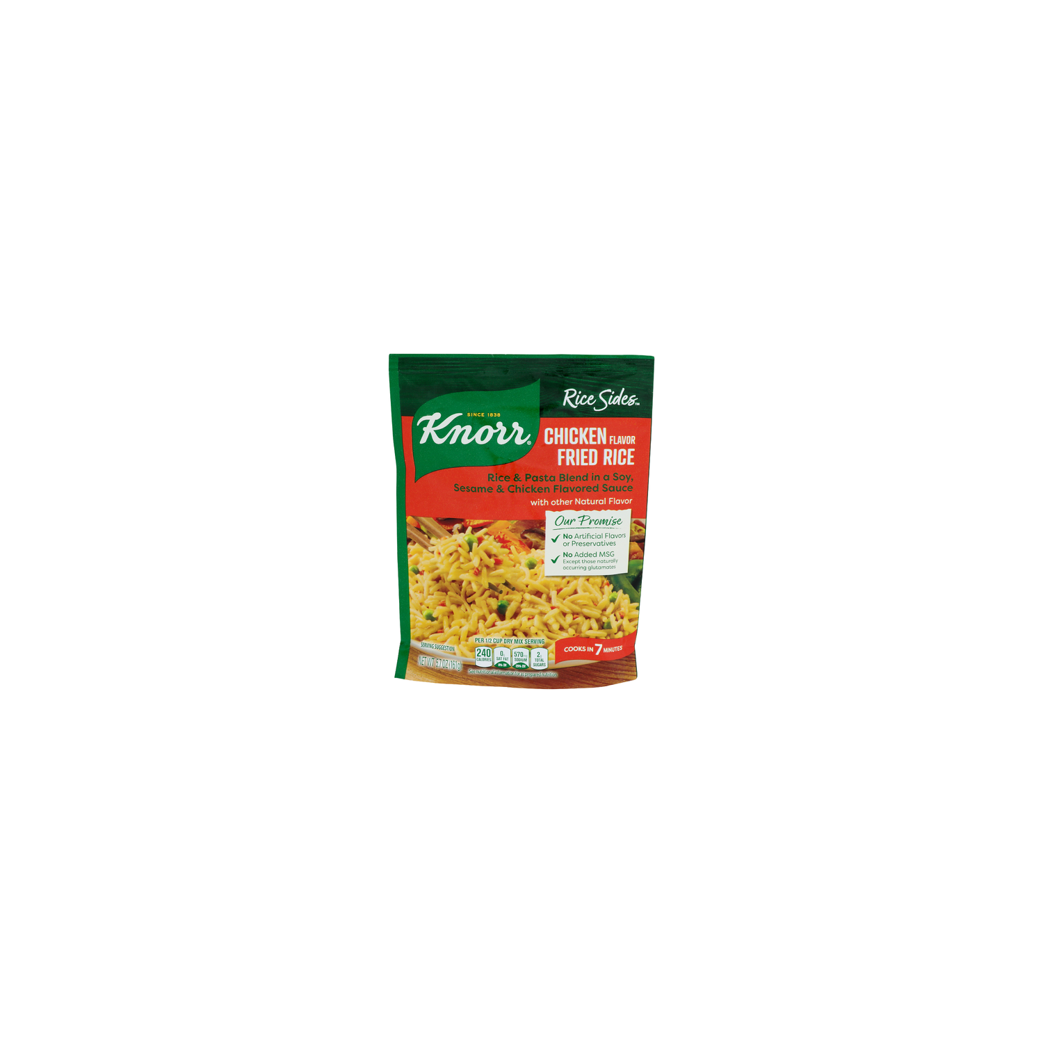 Knorr Chicken Flavor Fried Rice Sides - 5.7 Ounce - Brookshire's