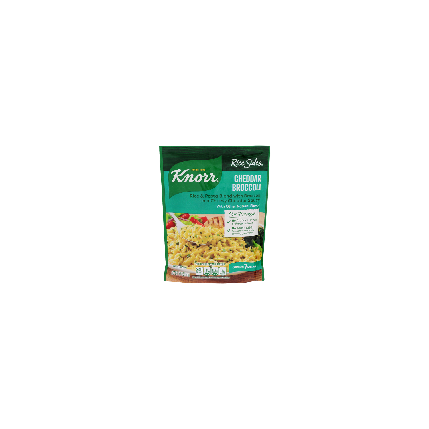 Knorr Cheddar Broccoli Rice Sides - 5.7 Ounce Image 1 of 4