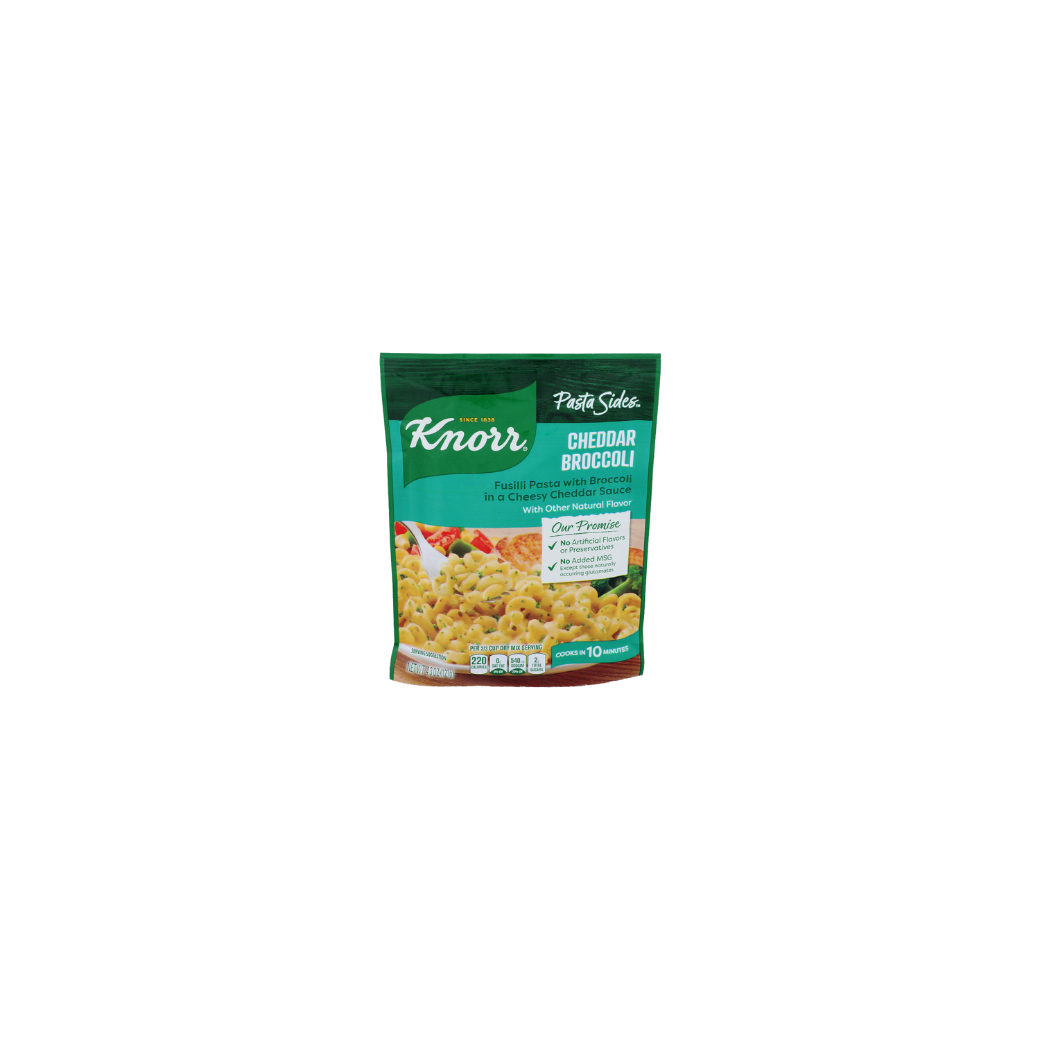 Knorr Cheddar Broccoli Pasta Sides - 4.3 Ounce Image 1 of 4