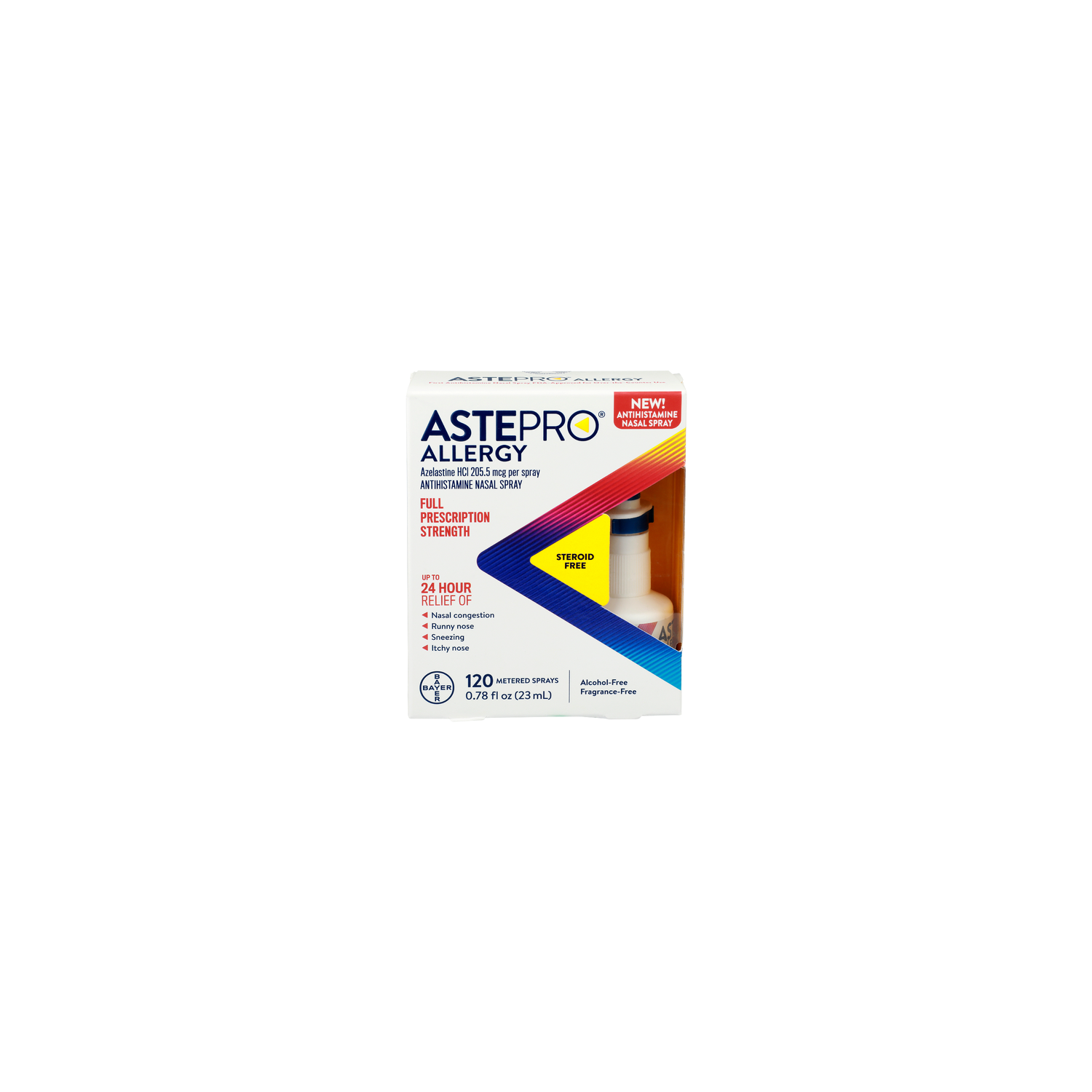 Astepro Allergy Antihistamine Nasal Spray - 0.007 Fluid Ounce - 120 Count Image 1 of 4