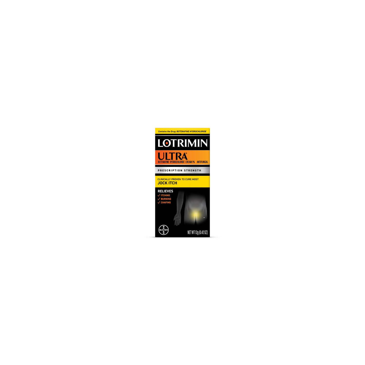 Lotrimin Ultra Antifungal Cream Jock Itch Treatment - 0.42 Fluid Ounce