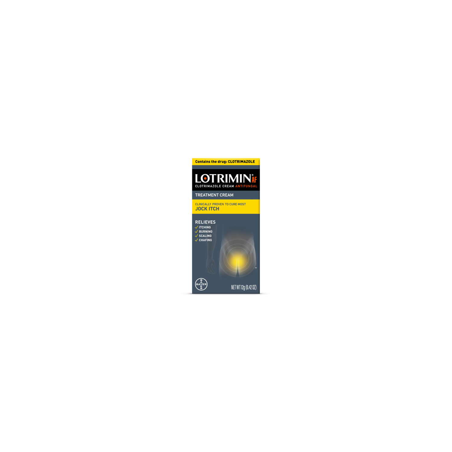 Lotrimin Antifungal Cream Jock Itch Treatment - 0.4 Fluid Ounce