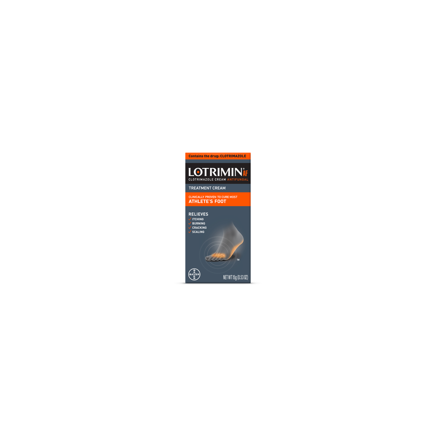 Lotrimin Af Cream Restage - 0.51 Fluid Ounce