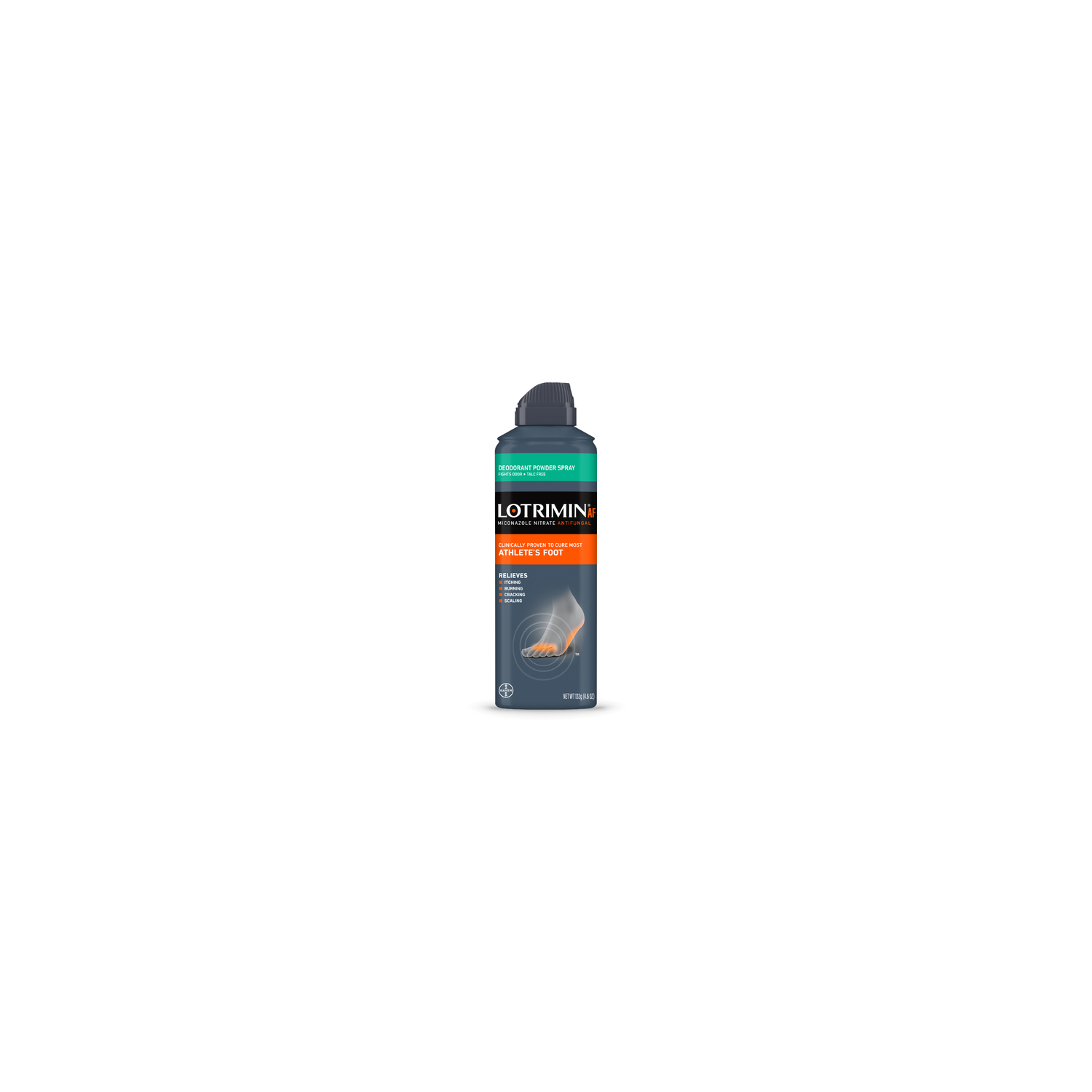 Lotrimin Athlete’s Foot Deodorant Powder Spray - 4.6 Ounce