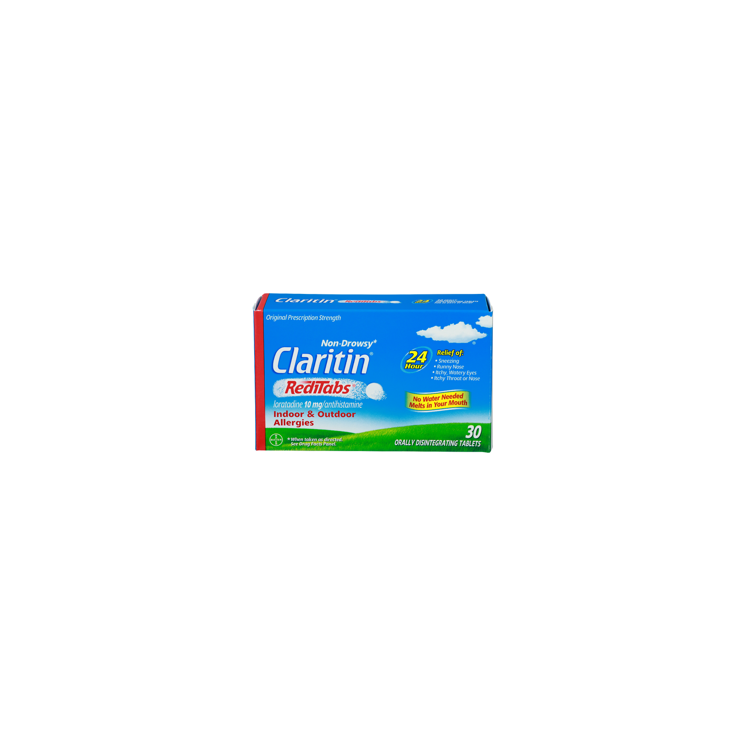 Claritin Reditabs Indoor & Outdoor Allergies - 30 Count Image 1 of 3