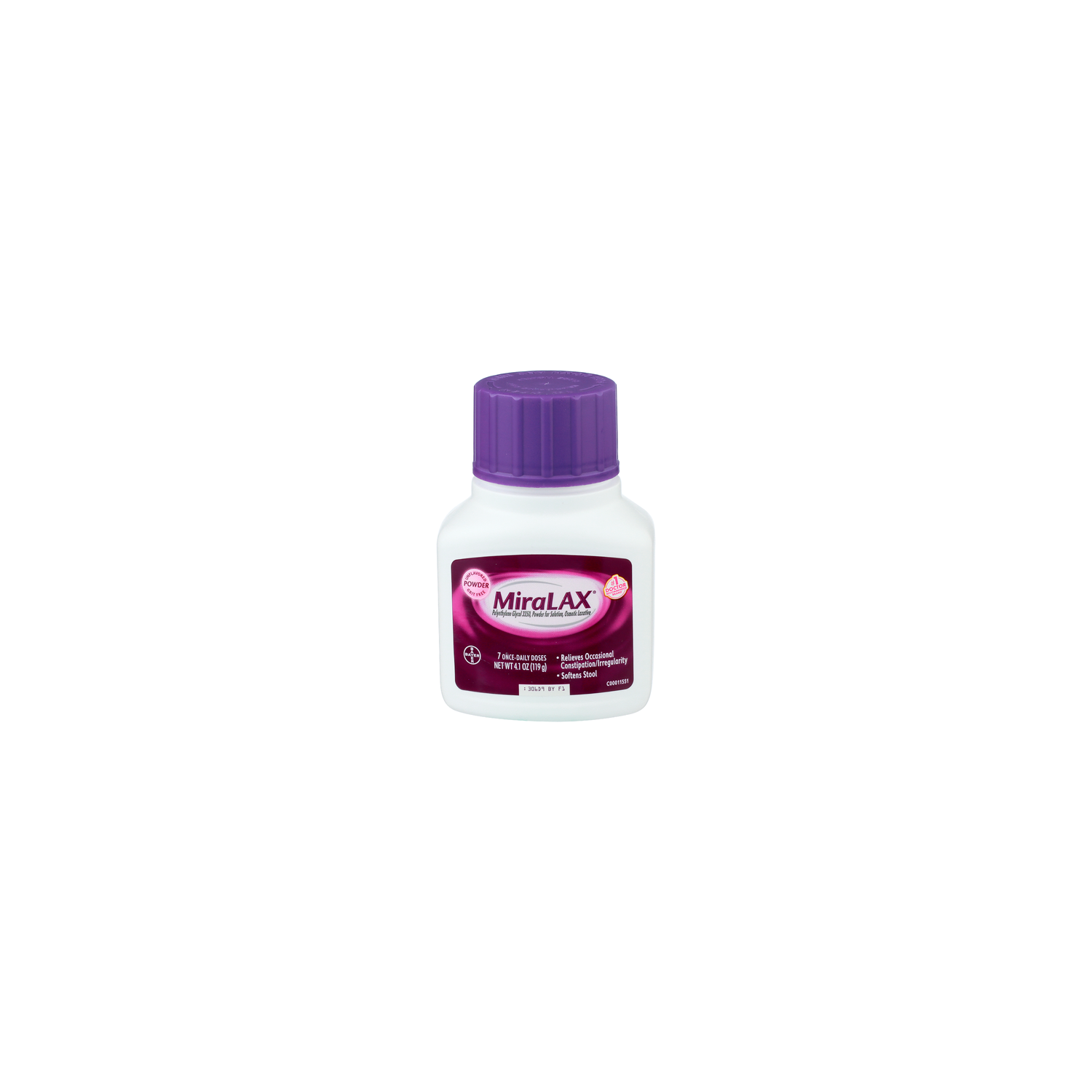 Miralax Powder - 0.586 Ounce - 7 Count Image 1 of 4