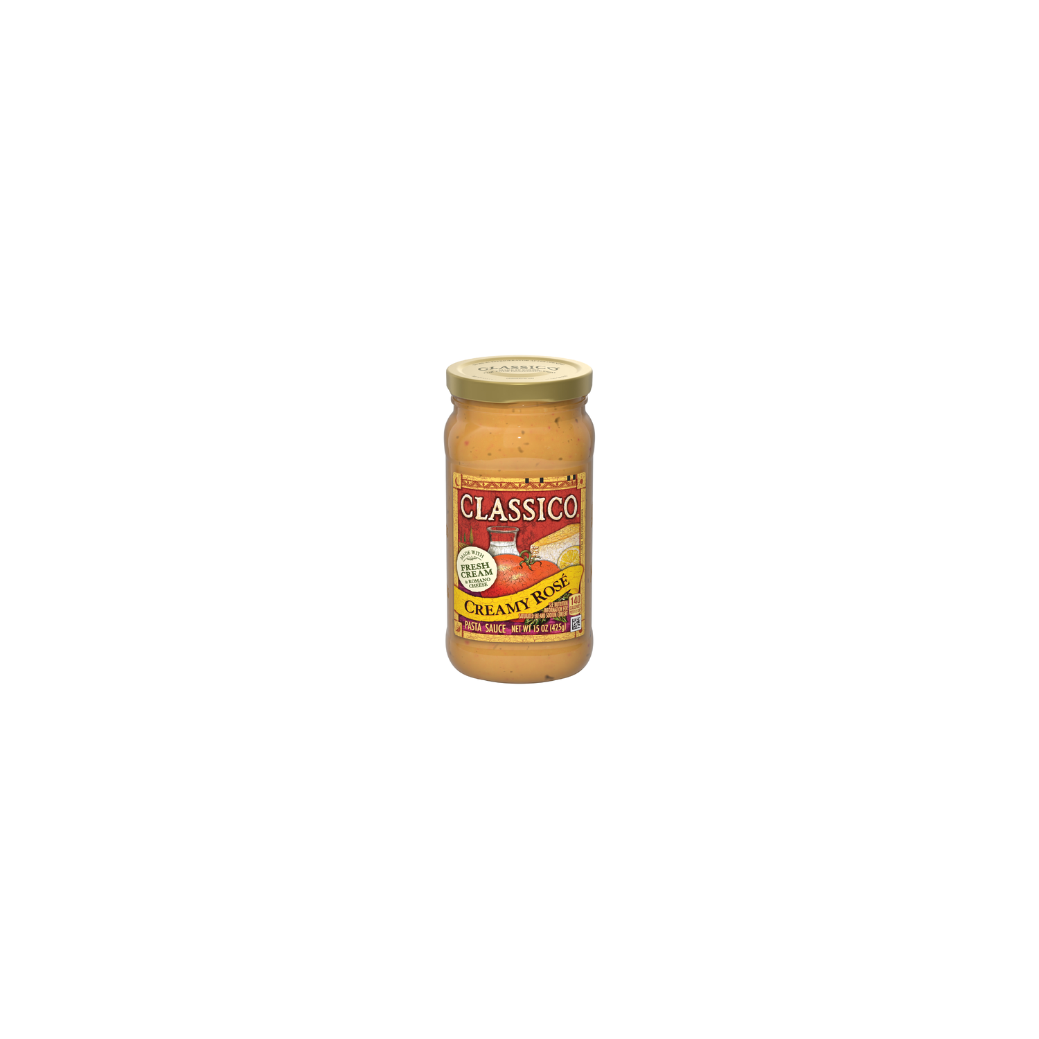 Classico Creamy Rosé Pasta Sauce, Jar - 15 Ounce Image 1 of 2