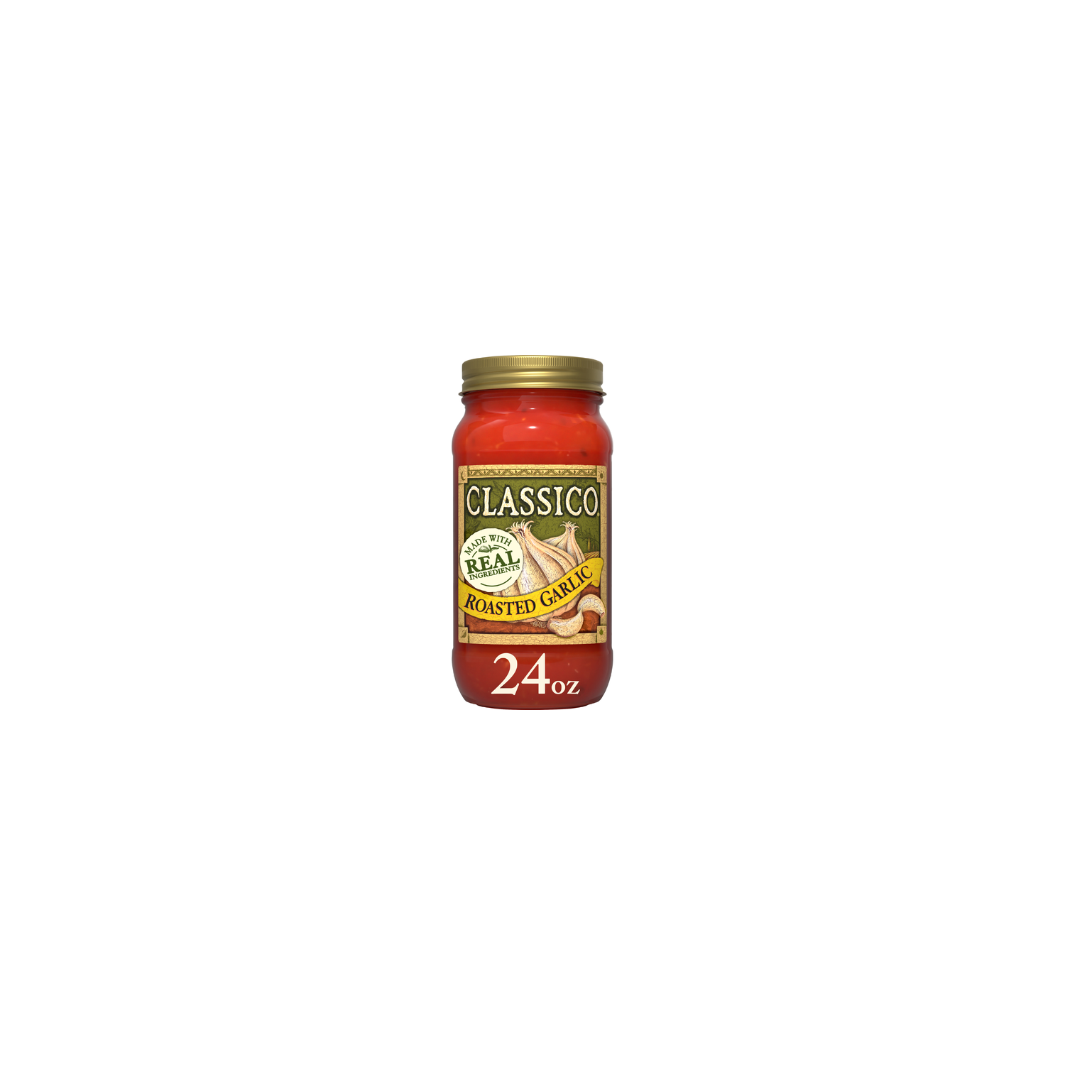 Classico Roasted Garlic Pasta Sauce - 24 Ounce Image 1 of 4