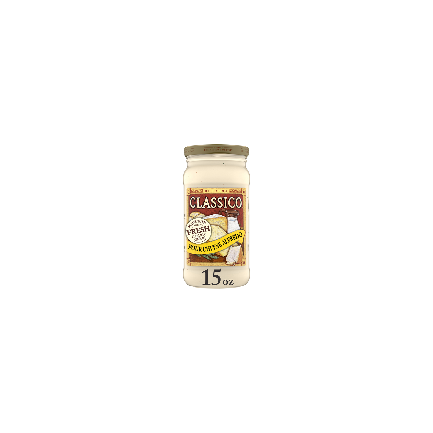 Classico Four Cheese Alfredo Pasta Sauce - 15 Ounce Image 1 of 4