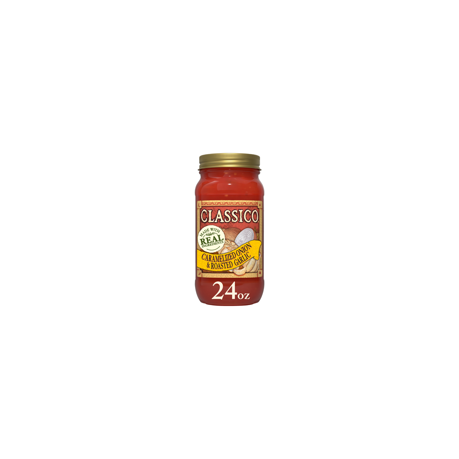 Classico Caramelized Onion & Roasted Garlic Pasta Sauce - 24 Ounce Image 1 of 4