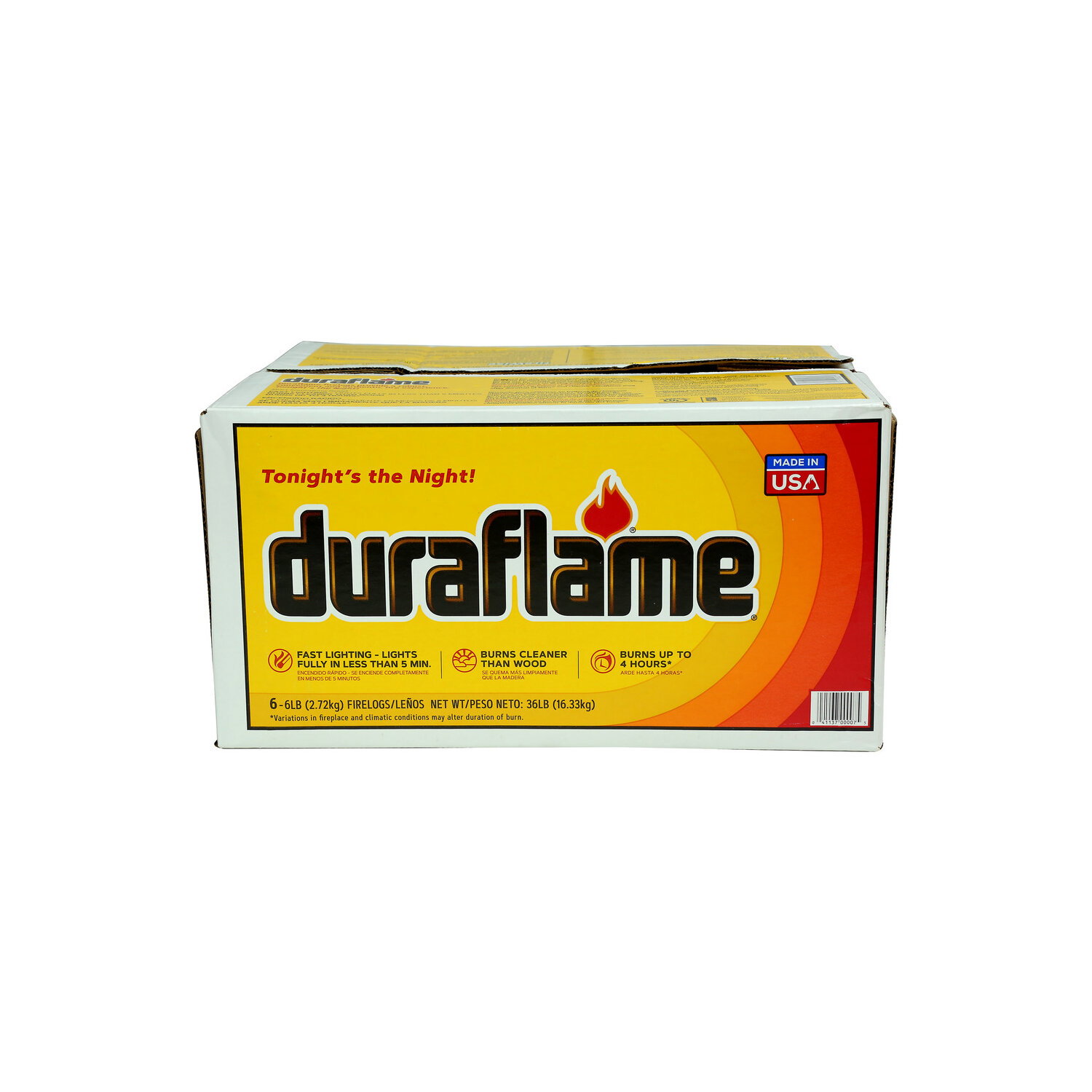 Firestart Duraflame Firelogs - 6 Pound - 6 Count