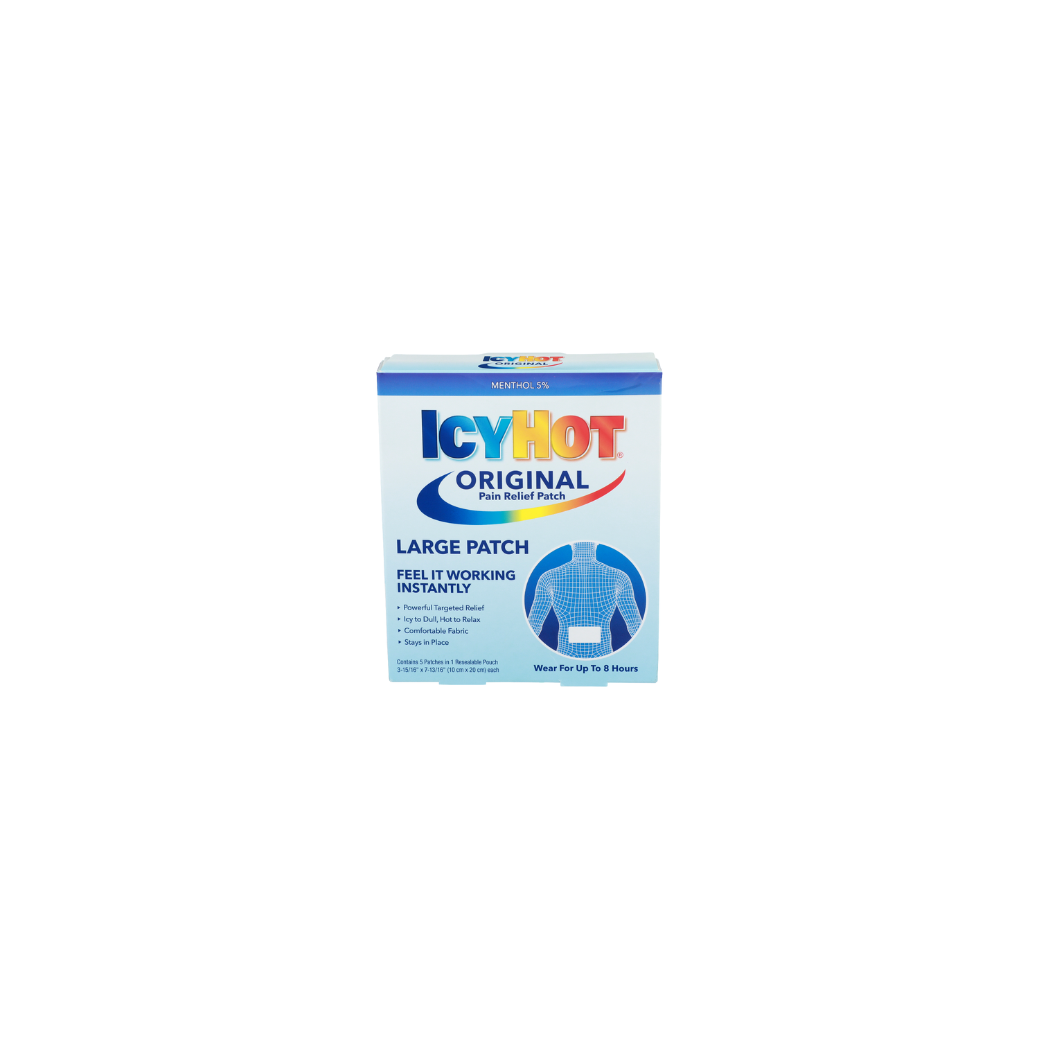 Icyhot Large Patch Original Pain Relief - 5 Count Image 1 of 2