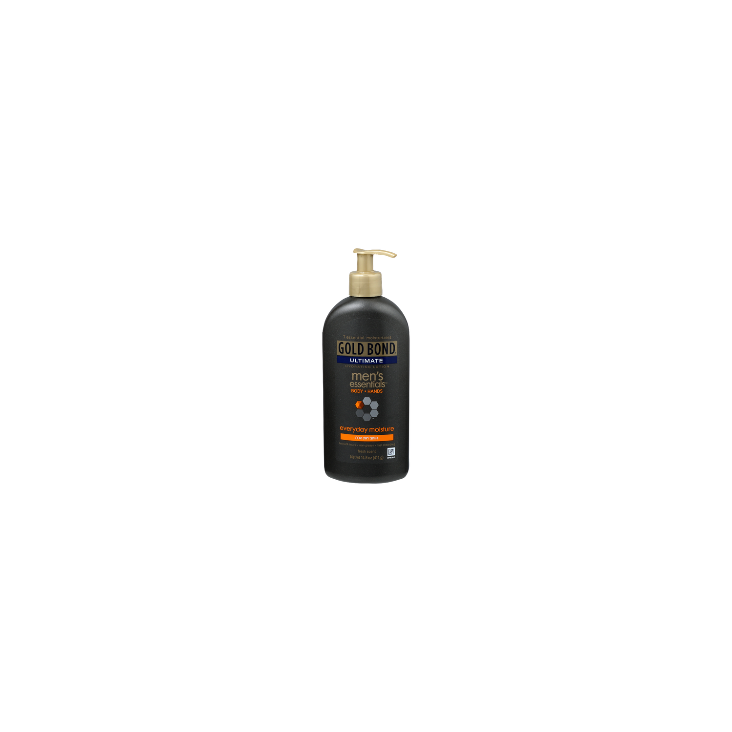 Gold Bond Men's Essentials Fresh Scent Body Hands Ultimate Hydrating Lotion - 14.5 Ounce Image 1 of 3