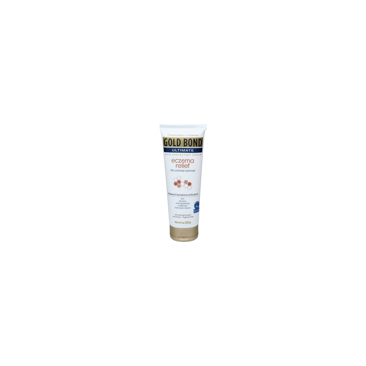 Gold Bond Ultimate Fragrance Free Eczema Relief Skin Protectant Cream - 8 Ounce Image 1 of 2