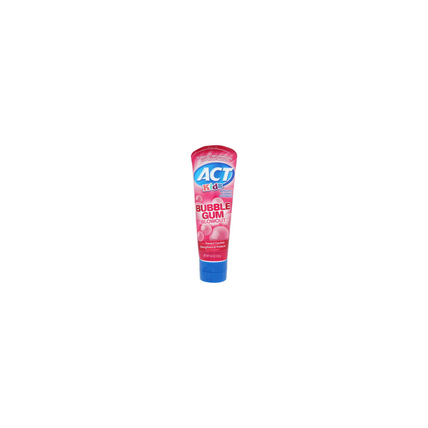 Act Kids Bubble Gum Blowout Kids Anticavity Fluoride Toothpaste - 4.6 Ounce Image 1 of 2