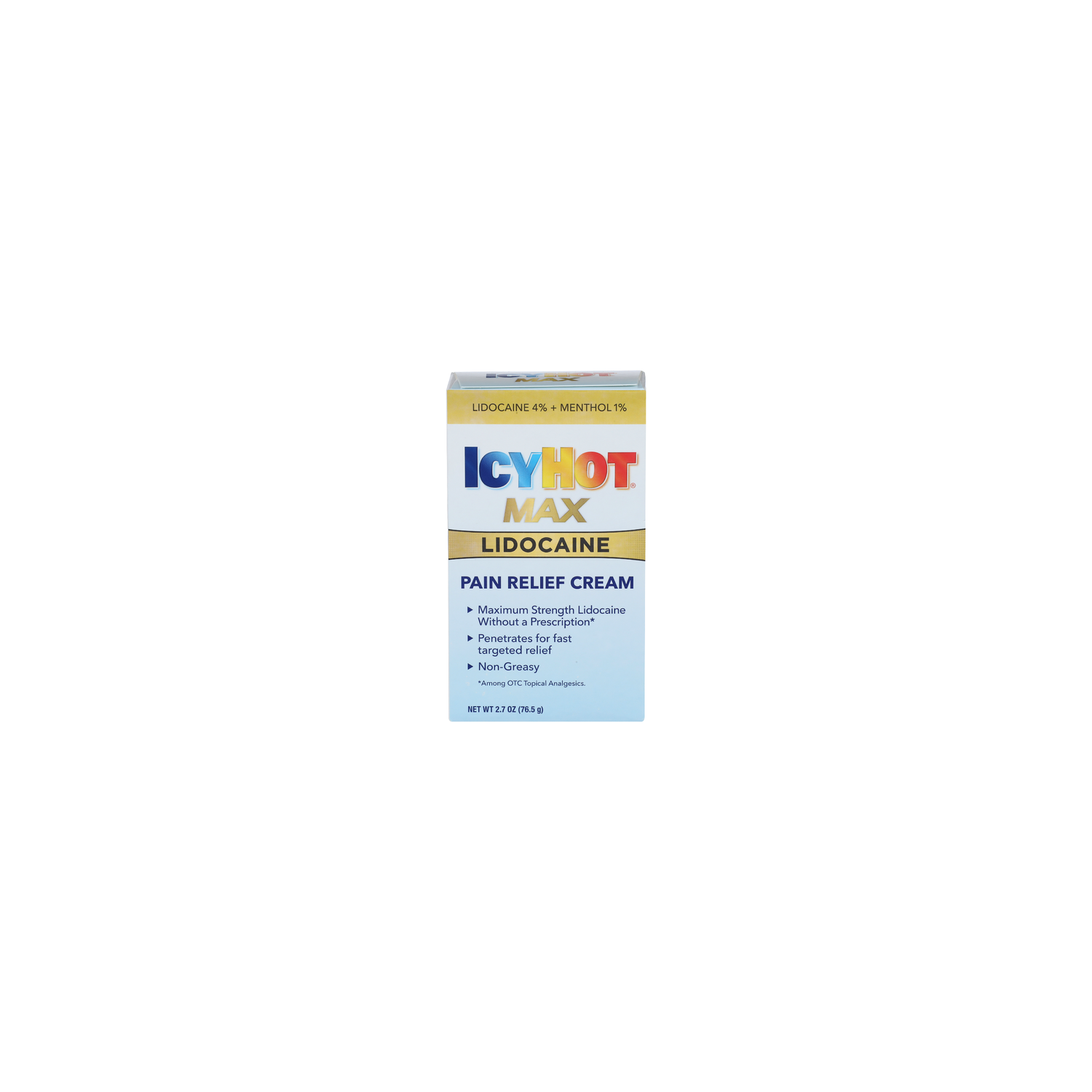 Icyhot Max Pain Relief Cream Lidocaine - 2.7 Ounce Image 1 of 2