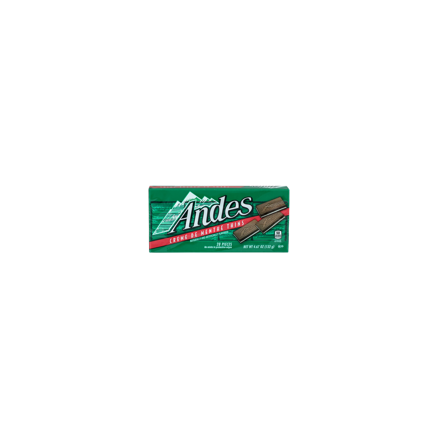 Andes Creme De Menthe Thins - 0.167 Ounce - 28 Count Image 1 of 4