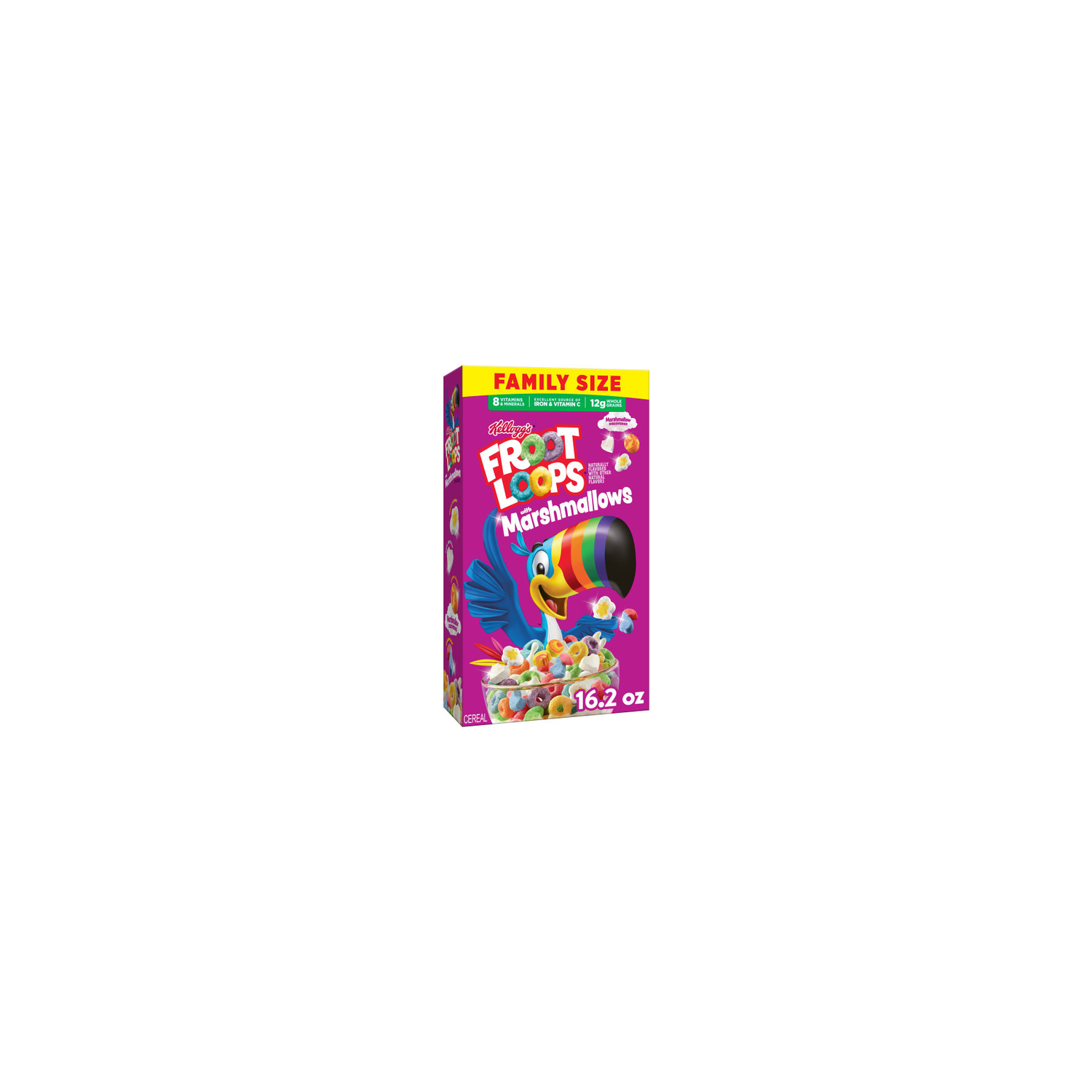 Kellogg's Family Size Froot Loop With Marshmallows Cereal - 16.2 Ounce Image 1 of 4