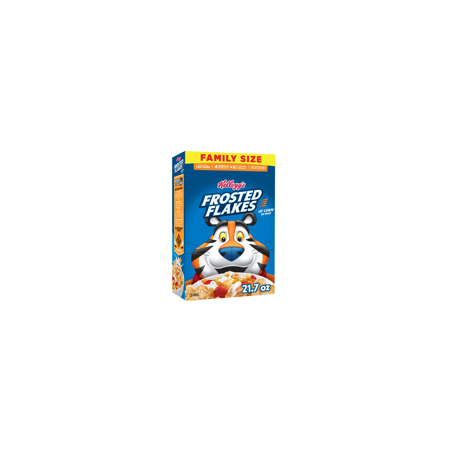 Kellogg's Family Size Frosted Flakes Cereal - 21.7 Ounce Image 1 of 4