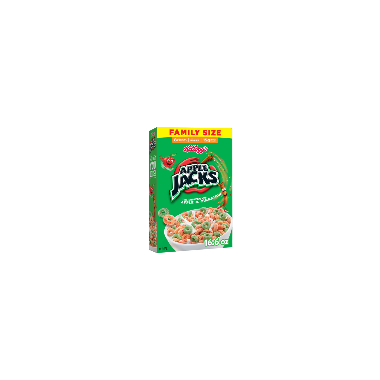 Kellogg's Family Size Apple Jacks Cereal - 16.6 Ounce Image 1 of 4