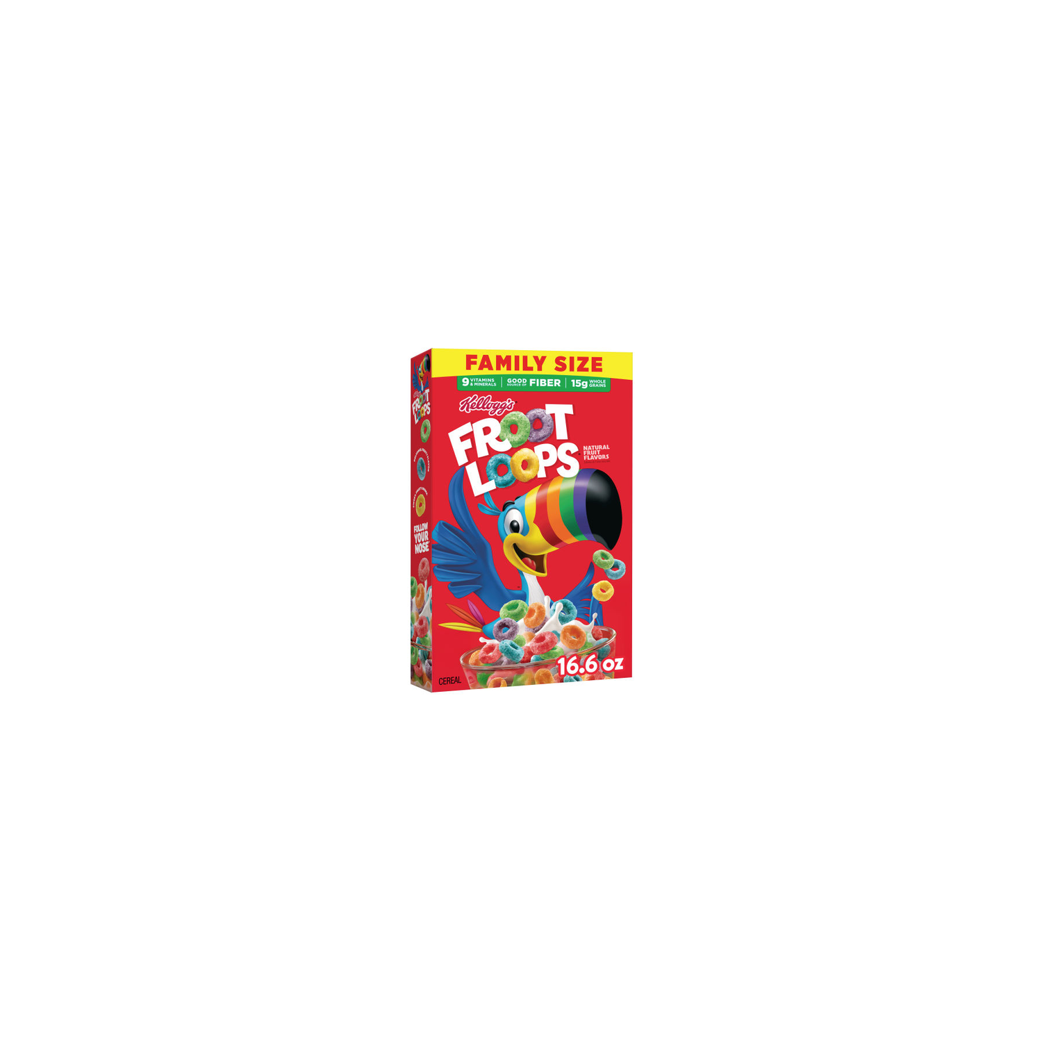 Kellogg's Family Size Froot Loop Cereal - 16.6 Ounce Image 1 of 4