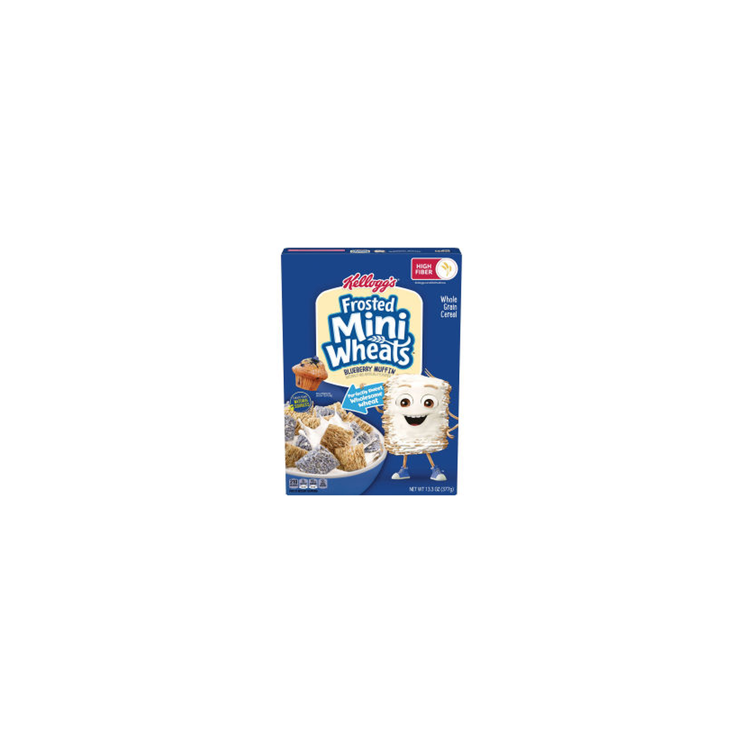 KELLOGG's Frosted Mini-Wheats Bite Size Blueberry Muffin - 13.3 Ounce Image 1 of 2