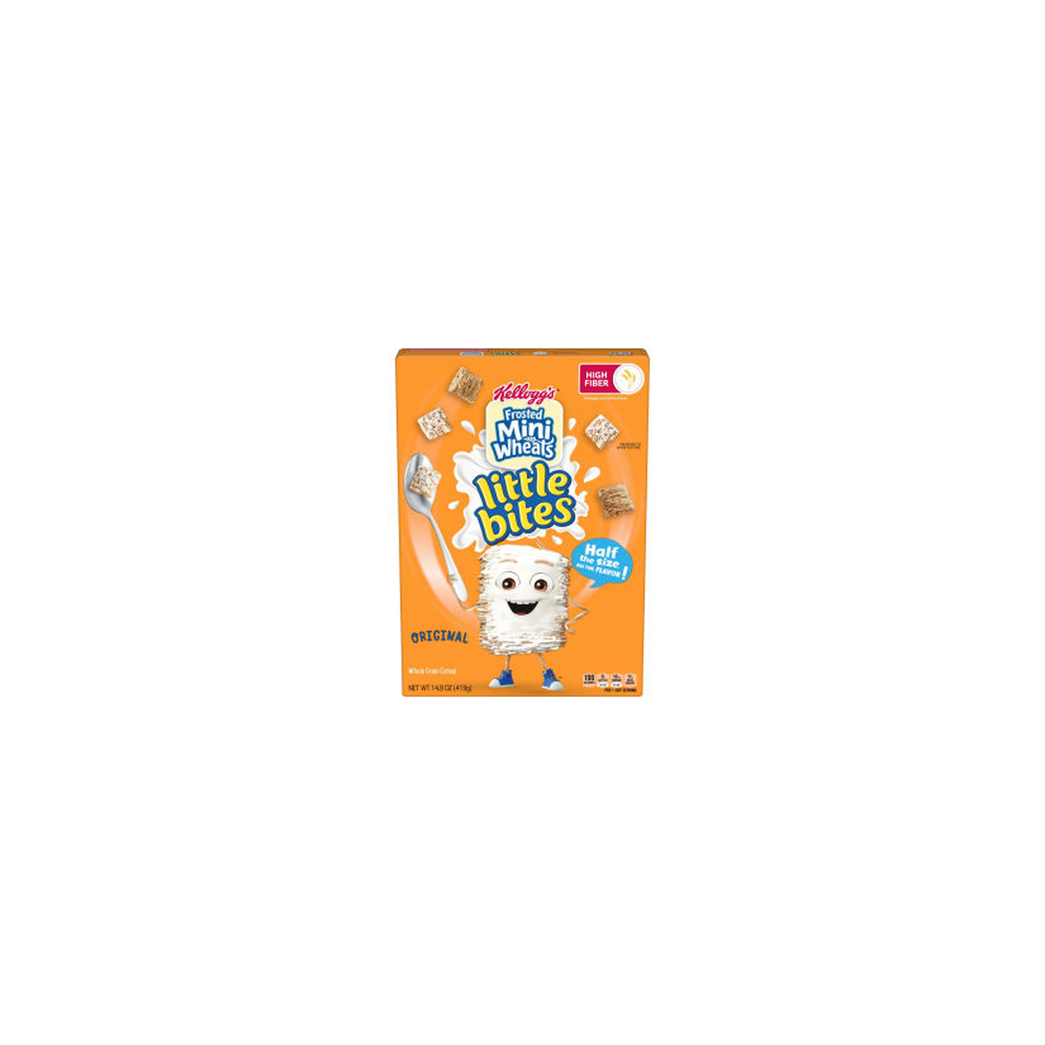 KELLOGG's Frosted Mini-Wheats Little Bites Original - 14.8 Ounce Image 1 of 2
