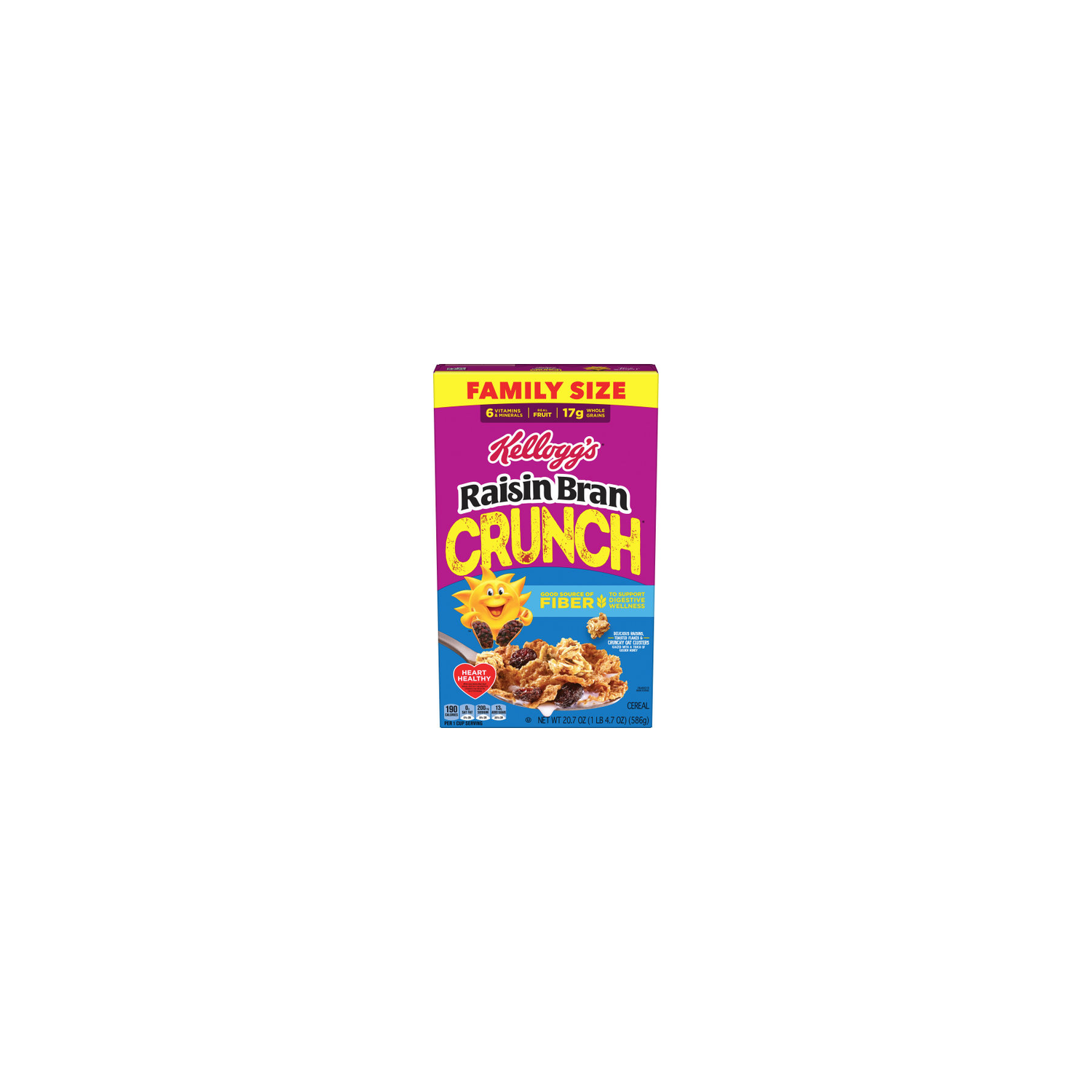 Kellogg's Family Size Raisin Bran Crunch Cereal - 20.7 Ounce Image 1 of 2