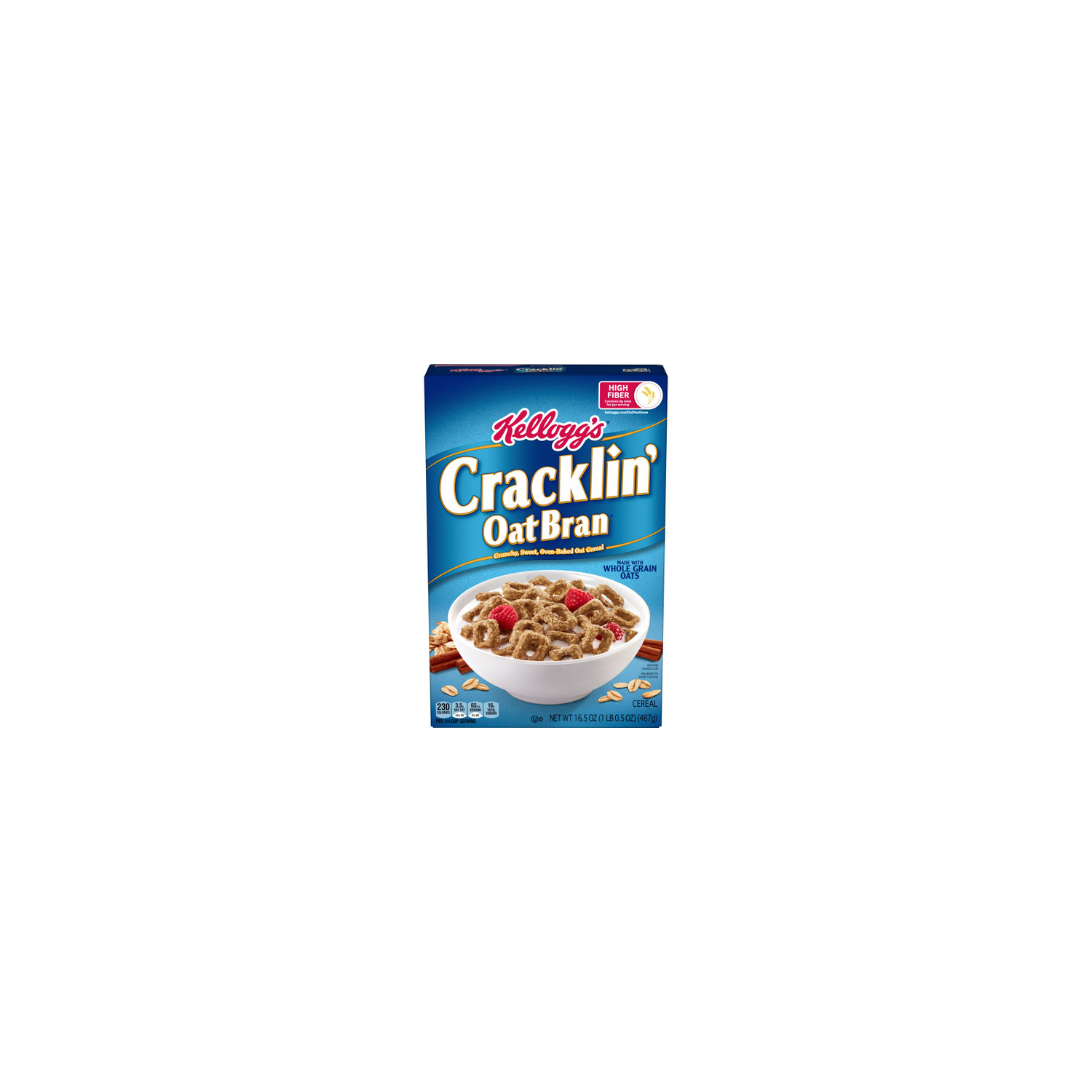 KELLOGG's Cracklin' Oat Bran - 6.41 Ounce