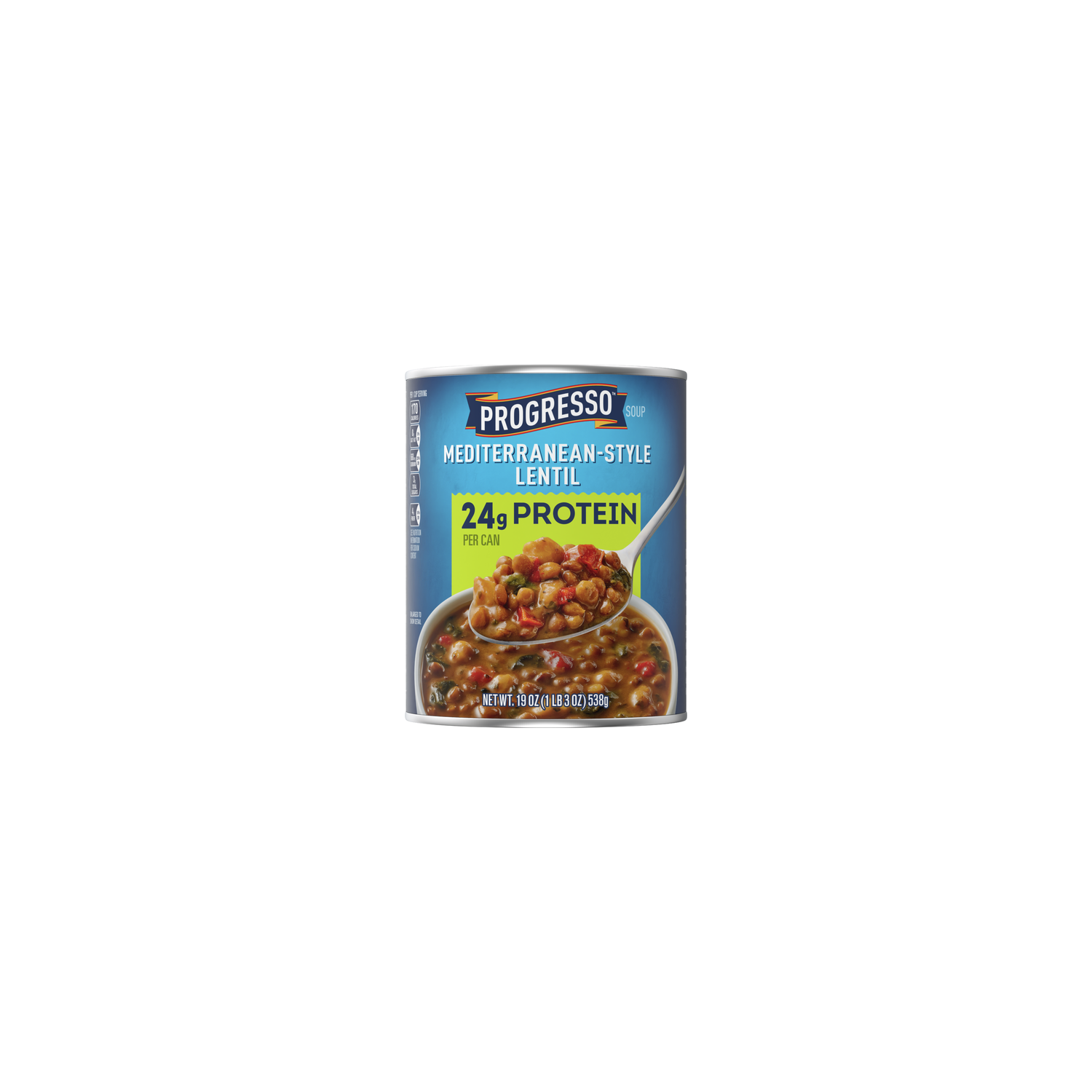 Progresso Mediterranean-Style Lentil Protein Soup, Vegetarian - 19