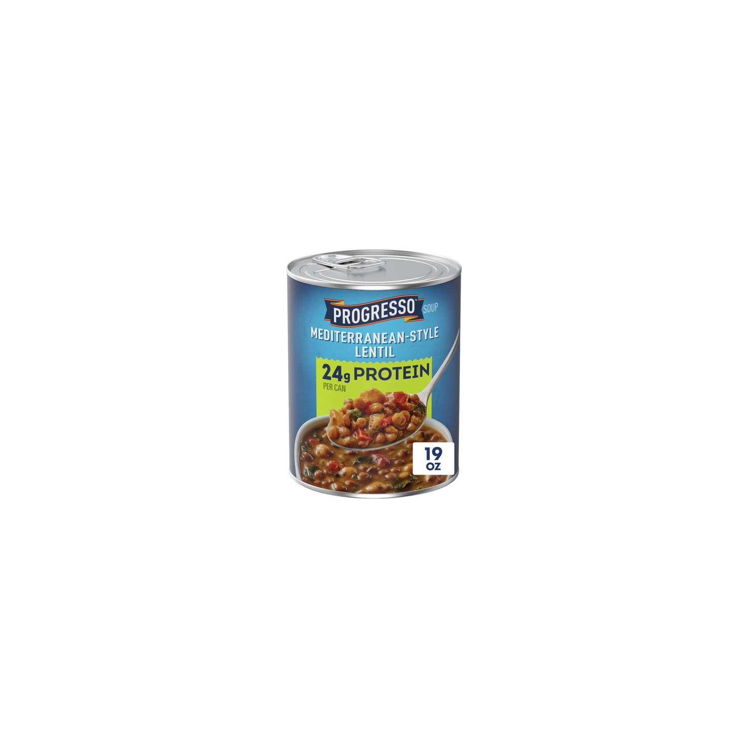Progresso Mediterranean-Style Lentil Protein Soup, Vegetarian - 19 Ounce Image 1 of 4