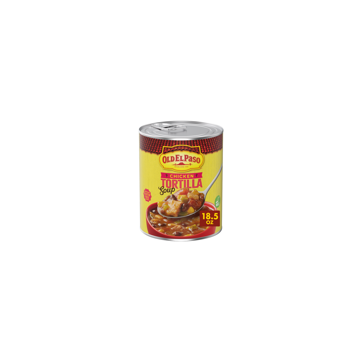 Old El Paso Chicken Tortilla Soup, Ready To Serve Canned - 18.5 Ounce Image 1 of 4
