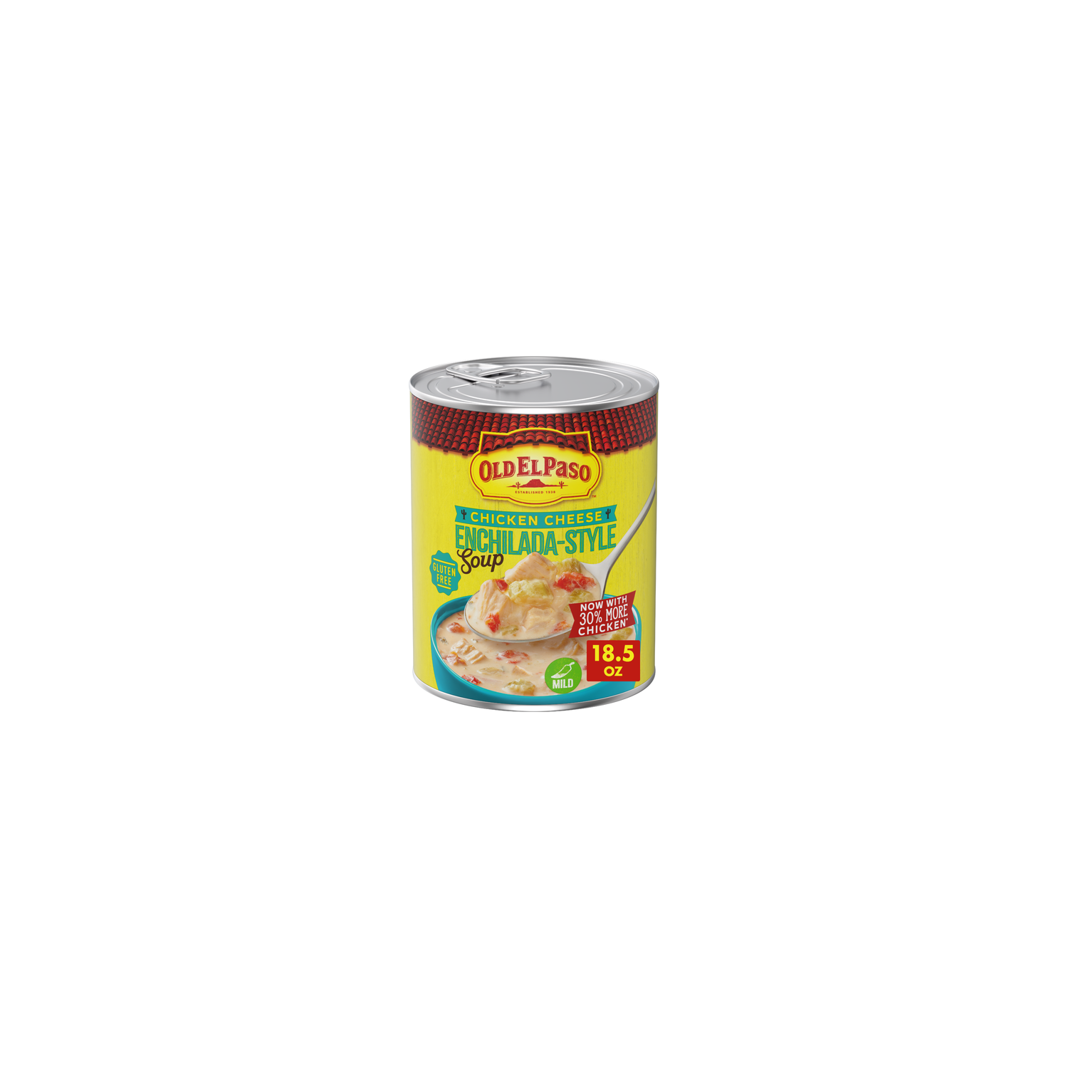 Old El Paso Chicken Cheese Enchilada-Style Soup, Ready To Serve Canned - 18.5 Ounce Image 1 of 4