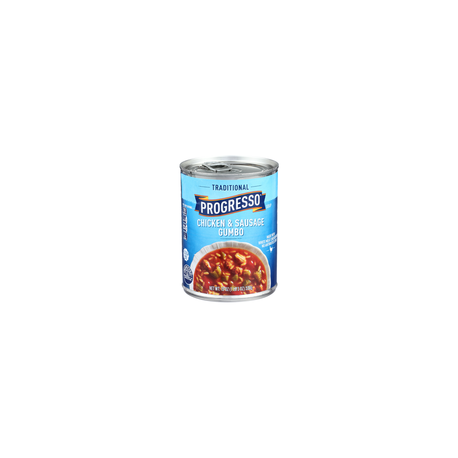 Progresso Chicken & Sausage Cumbo Soup - 19 Ounce Image 1 of 4