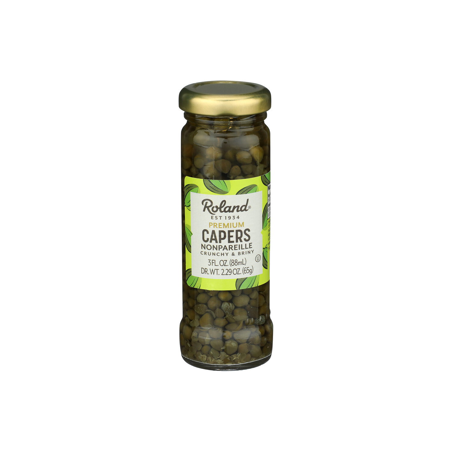 Roland Premium Capers - 3 Fluid Ounce Image 1 of 4