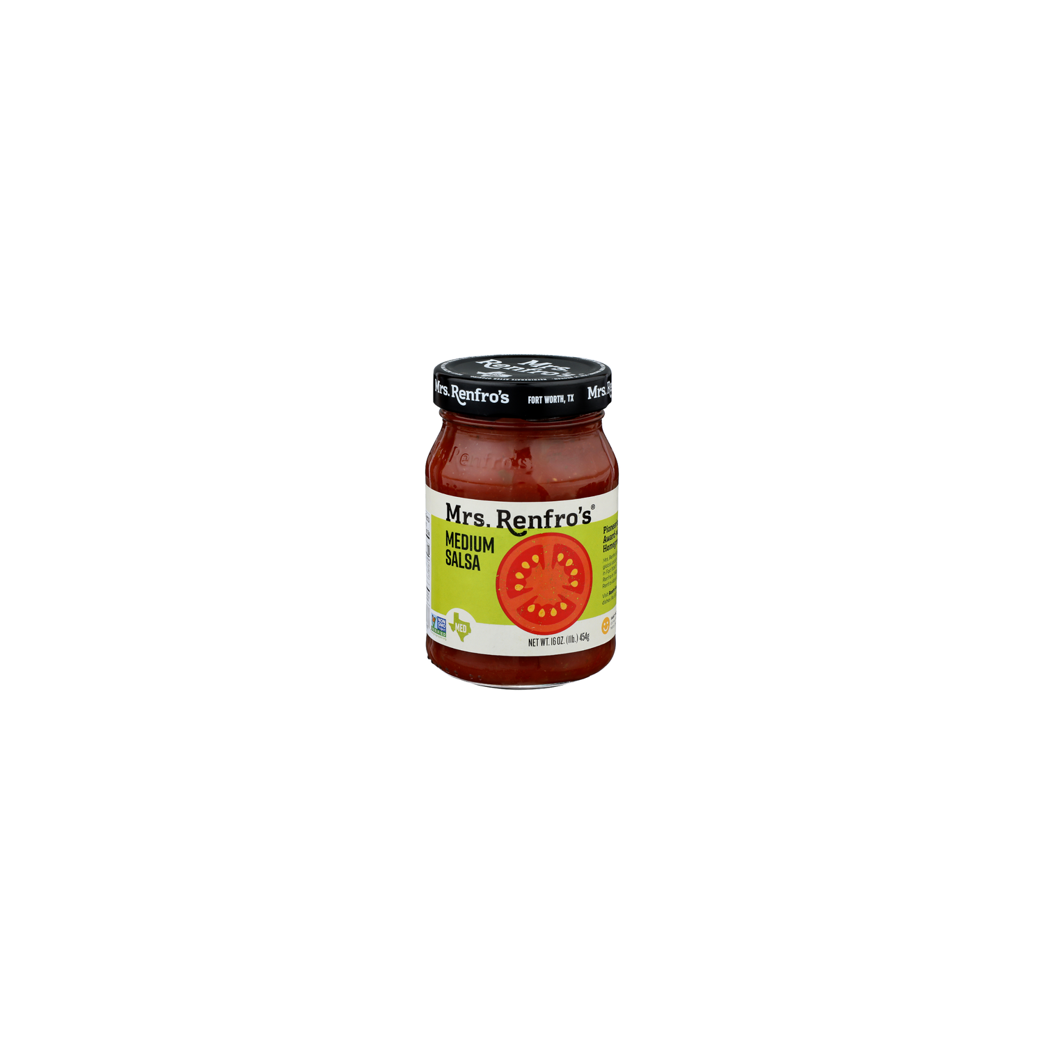 MRS. RENFRO's Med Medium Salsa - 16 Ounce Image 1 of 4