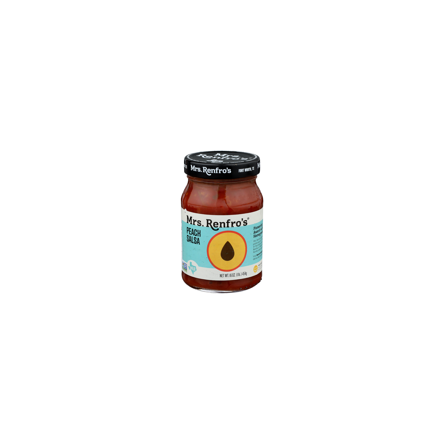 MRS. RENFRO's Mild Peach Salsa - 16 Ounce Image 1 of 4