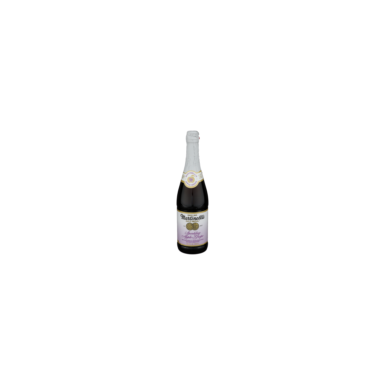 MARTINELLI's Gold Medal Apple Grape Sparkling Juice - 25.4 Fluid Ounce Image 1 of 4
