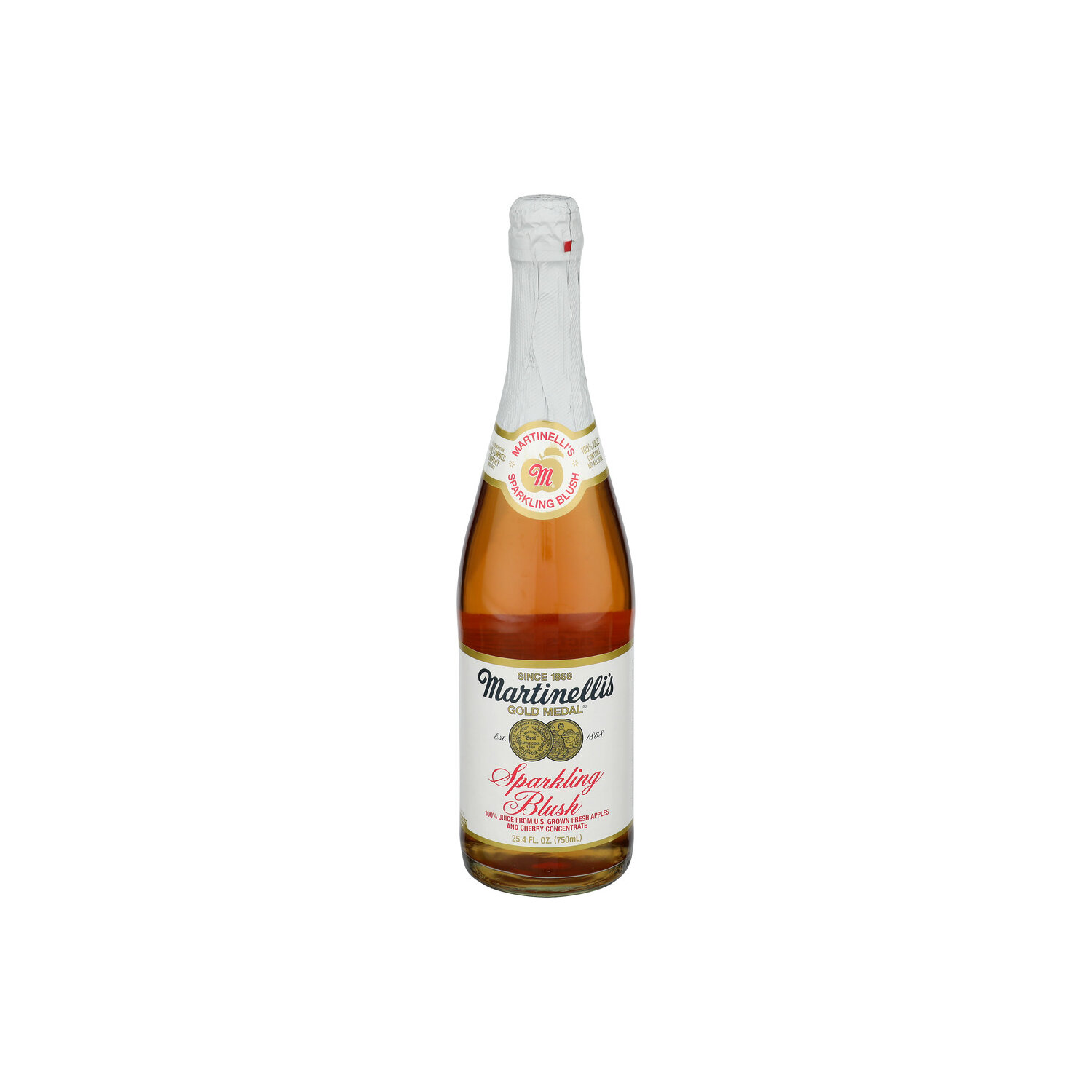 Martinelli's Sparkling Blush - 25.4 Fluid Ounce Image 1 of 4