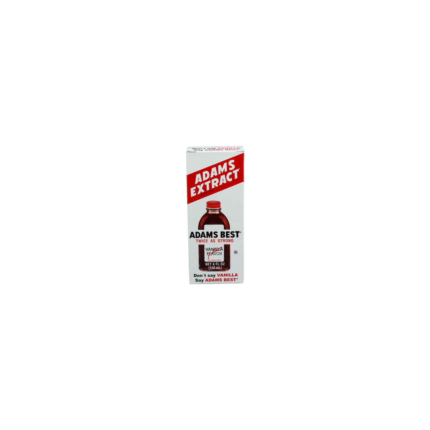 Adams Extract Vanilla Flavor Adams Best - 4 Fluid Ounce Image 1 of 3