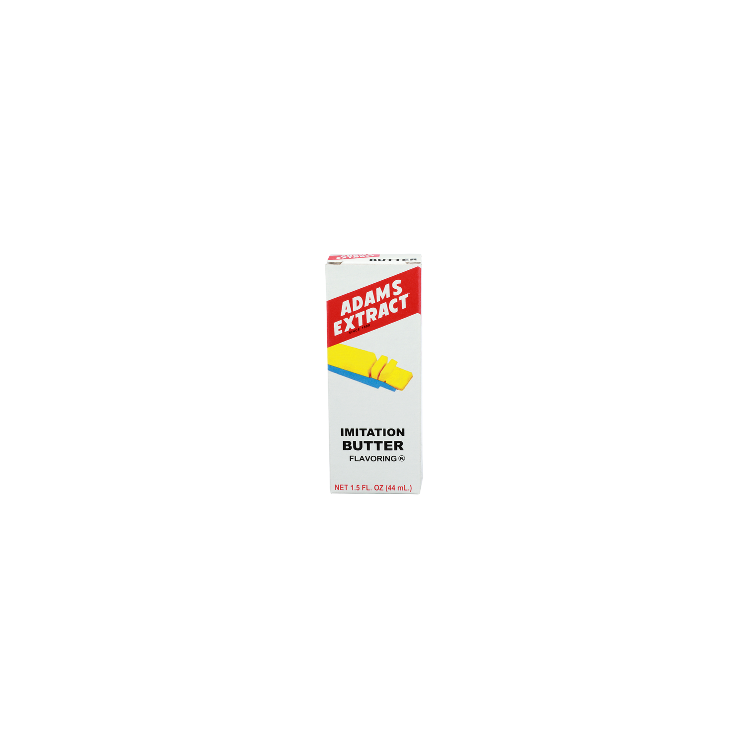 Adams Extract Butter Imitation Flavoring - 1.5 Fluid Ounce Image 1 of 3