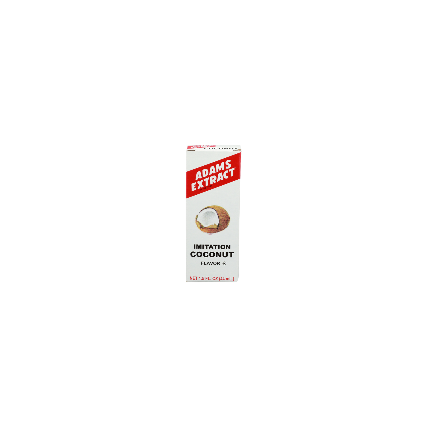 Adams Extract Coconut Imitation Flavor - 1.5 Fluid Ounce Image 1 of 3