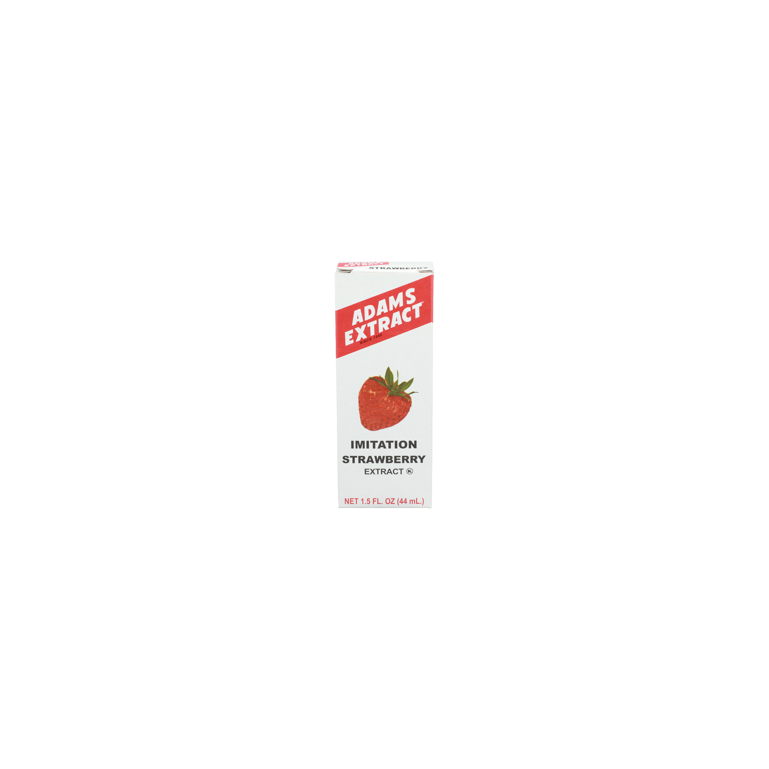 Adams Extract Strawberry Imitation Extract - 1.5 Fluid Ounce Image 1 of 3