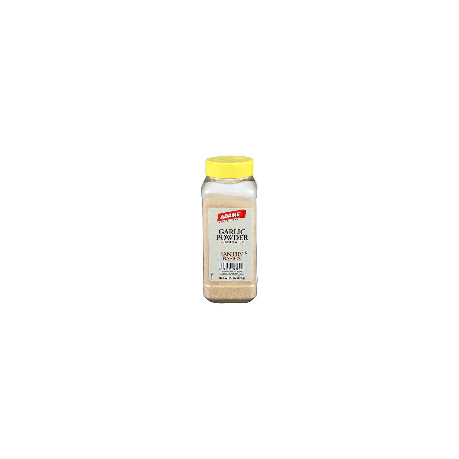 Adams Pantry Basics Garlic Powder Granulated Seasoning - 22 Ounce Image 1 of 2