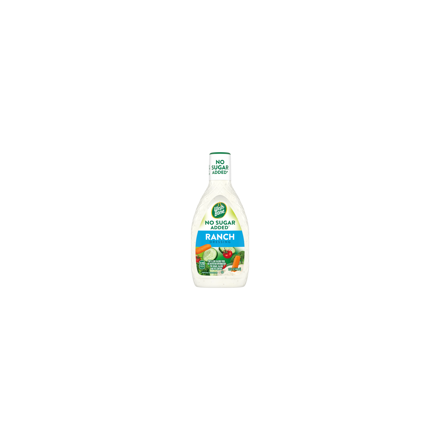 Wish-Bone No Sugar Added Ranch Salad Dressing - 15 Fluid Ounce Image 1 of 2